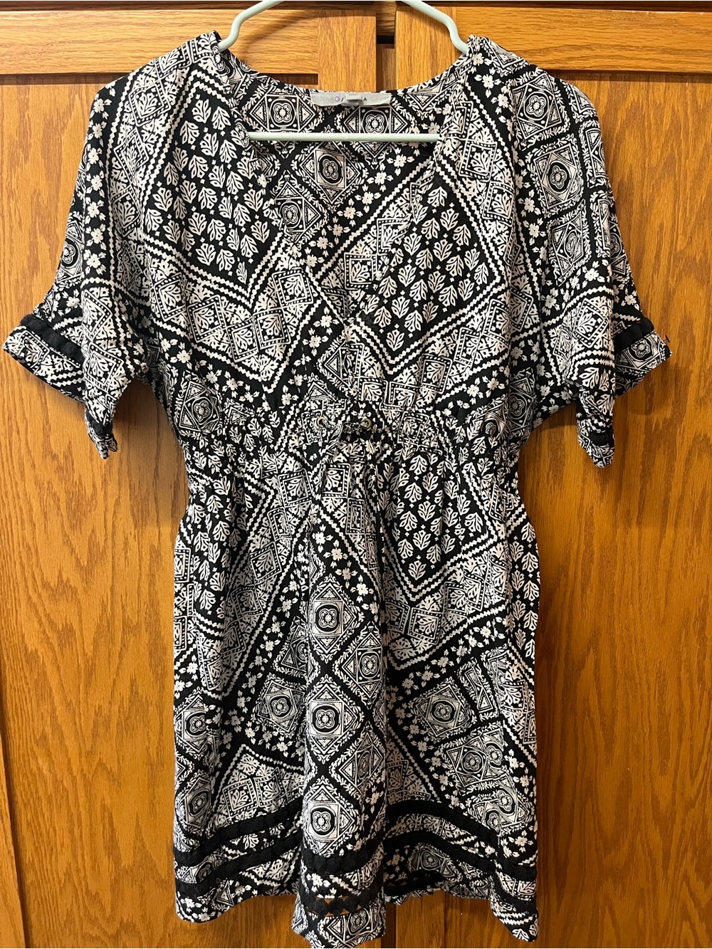Athleta XXS Boho Swim Cover Up Cotton Silk Dress